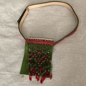 Vintage Rare find belt with removable pocket